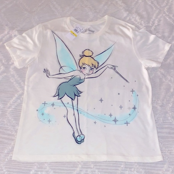 Disney Tinkerbell Short-Sleeved T-Shirt - Picture 3 of 3